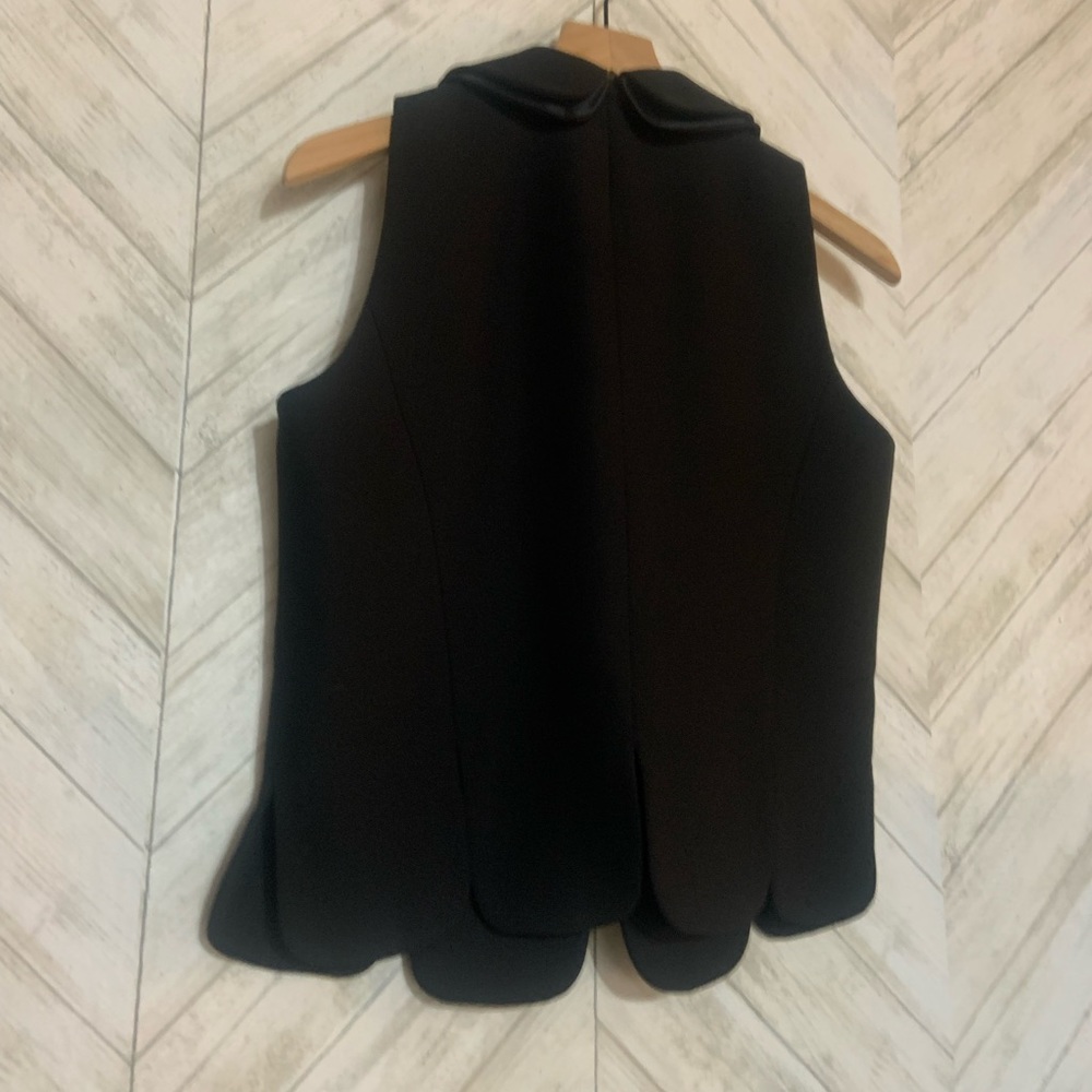 Vintage Warren Petites Collar Top - Picture 7 of 8